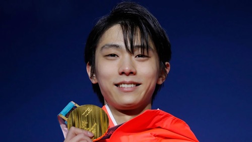 張本智和と同じ早稲田大学に進学した羽生結弦の画像