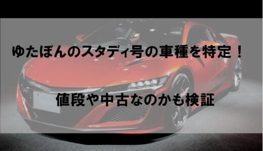 ゆたぼんスタディ号の車種を画像付きで紹介!値段はいくらだった？【中古疑惑も】