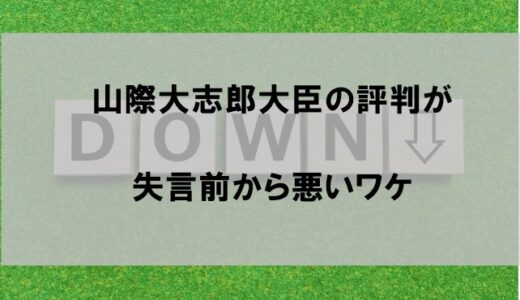 山際大志郎大臣の評判が元々悪かった件｜旧統一教会の言い訳で