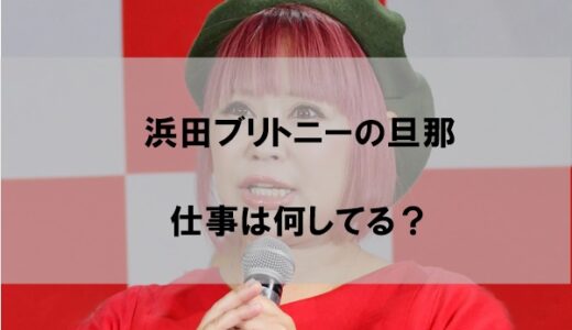 浜田ブリトニー旦那(夫)・岩見透(いわみん)は仕事何してる？【顔画像/経歴wiki】