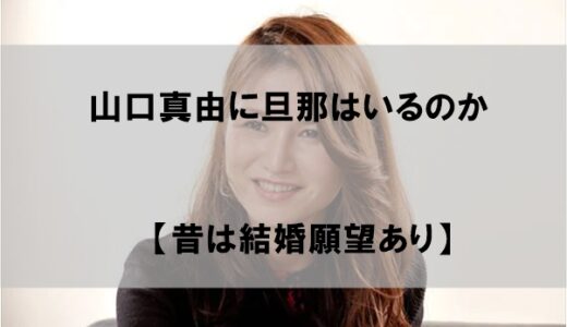 山口真由に旦那(夫)はいるのか【結婚願望があった時期も】